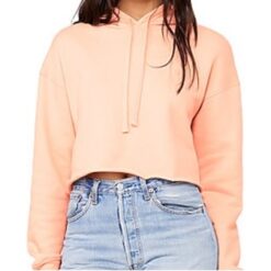 Alternative view of Women's Cropped Fleece Hoodie