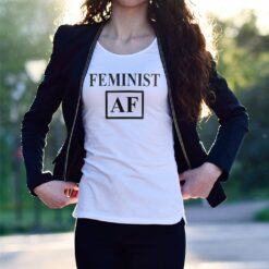 'Feminist AF' Statement T-Shirt