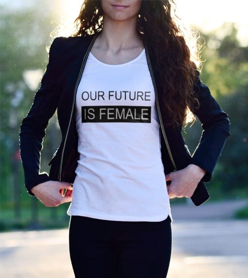 'Our Future Is Female' Statement T-Shirt