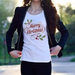 'Merry Christmas' Holiday Statement Shirt