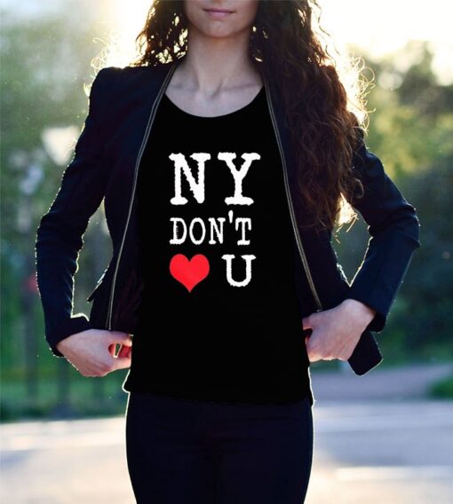 'NY Don't Love U' Statement Shirt - Image 2