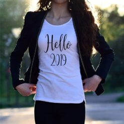 'Hello 2019' New Years Statement Shirt