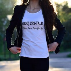 'Never, Never, Never Give Up' Graphic Tee