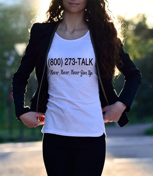 'Never, Never, Never Give Up' Graphic Tee