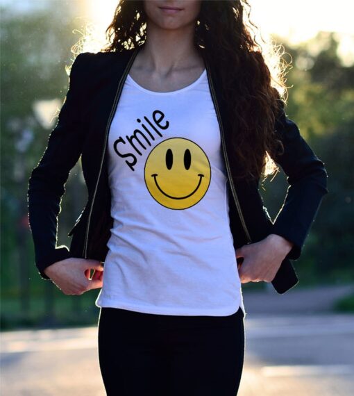 'Smile' Statement Shirt