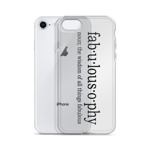 'Fabulousophy' Logo iPhone Case - Image 6