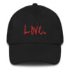 'LOVE' hat