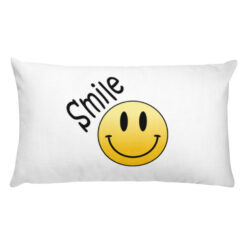 'Smile' Rectangular Pillow