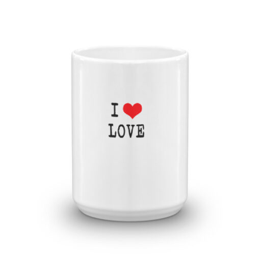 I 'heart' LOVE Mug - Image 6
