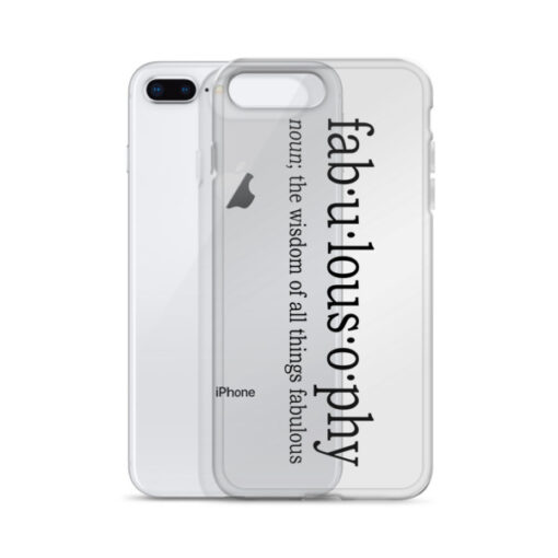 'Fabulousophy' Logo iPhone Case - Image 4