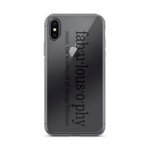 'Fabulousophy' Logo iPhone Case - Image 7