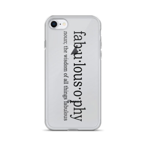 'Fabulousophy' Logo iPhone Case - Image 5