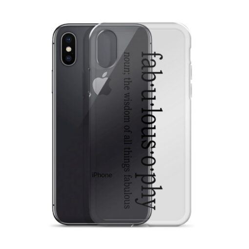 'Fabulousophy' Logo iPhone Case - Image 8