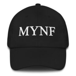 'MYNF' hat