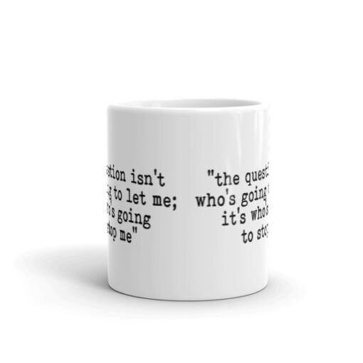 'The Question Isn't' Mug - Image 3