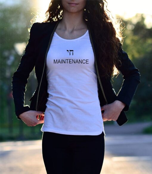 'Chai Maintenance' Statement T-Shirt