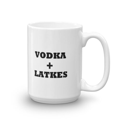 'Vodka + Latkes' Mug - Image 3