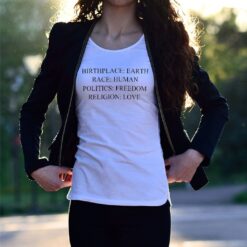 'Birthplace: Earth ...' Statement T-Shirt