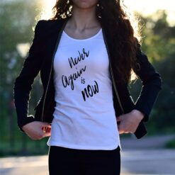 'Never Again is Now' Statement T-Shirt